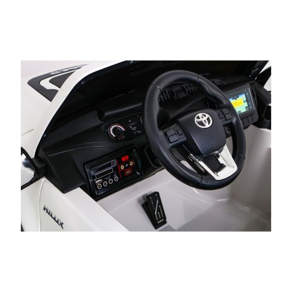 Джип на акумуляторі Toyota Hilux, білий