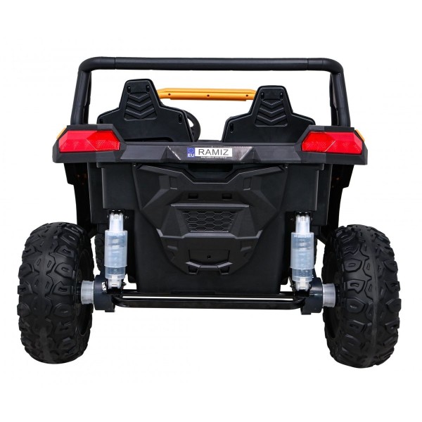 Повнопривідний баггі 4x4 на акумулятор Ramiz ATV Racing, золотий