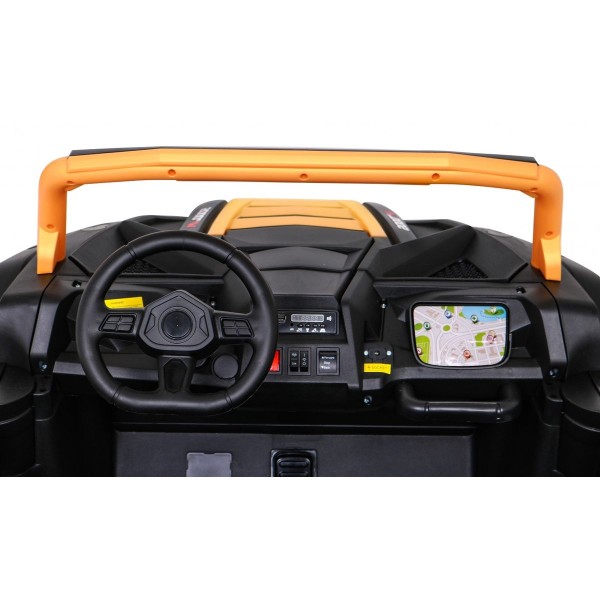 Повнопривідний баггі 4x4 на акумулятор Ramiz ATV Racing, золотий