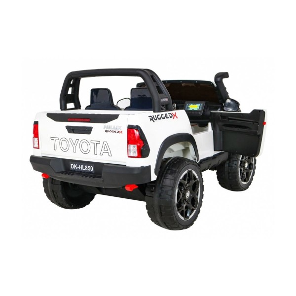 Джип на акумуляторі Toyota Hilux, білий