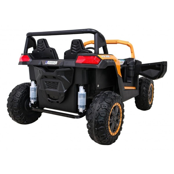 Повнопривідний баггі 4x4 на акумулятор Ramiz ATV Racing, золотий