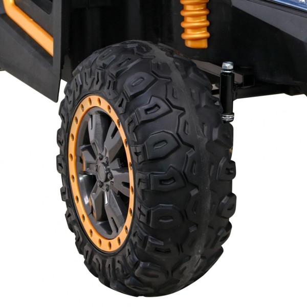 Повнопривідний баггі 4x4 на акумулятор Ramiz ATV Racing, золотий