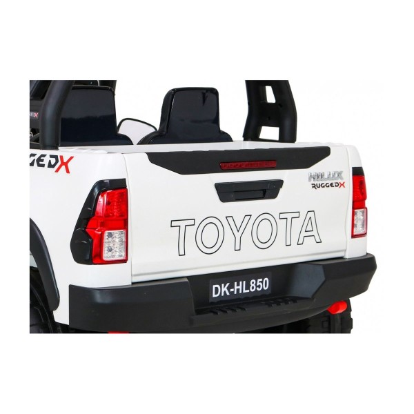 Джип на акумуляторі Toyota Hilux, білий