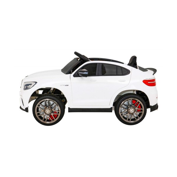Автомобіль на акумулятор 4x4і Mercedes Benz GLC63S, білий