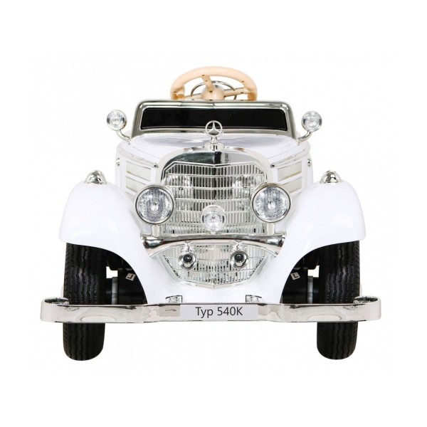 Автомобіль на акумуляторі Mercedes Benz Retro 540A, білий
