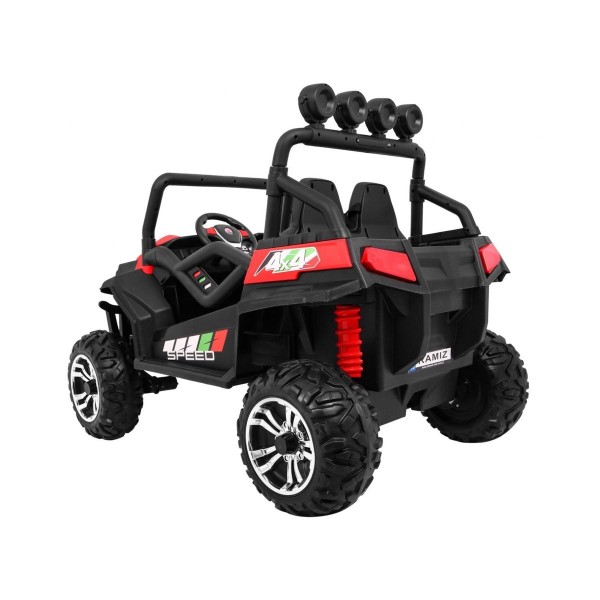 Двомісний баггі 4x4 на акумулятор Ramiz Grand Buggy Lift, червоний