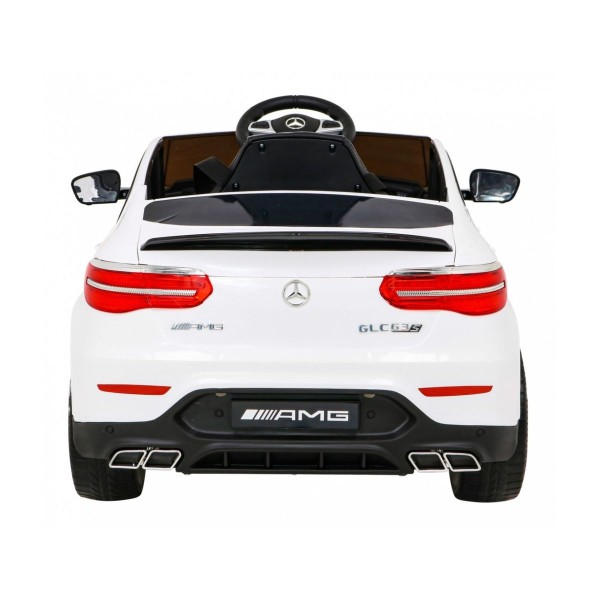 Автомобіль на акумулятор 4x4і Mercedes Benz GLC63S, білий