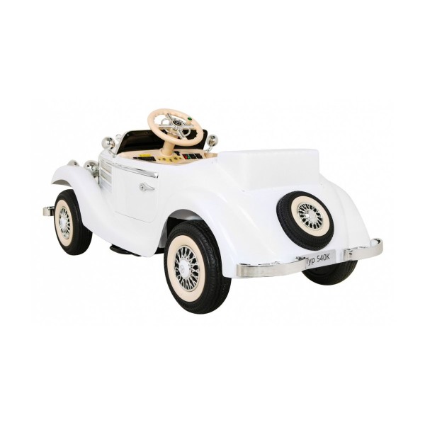 Автомобіль на акумуляторі Mercedes Benz Retro 540A, білий