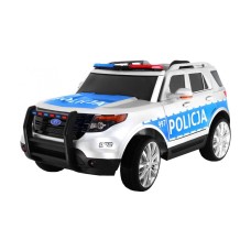 Джип на акумулятор поліцейський Ramiz SUV, біло-синій
