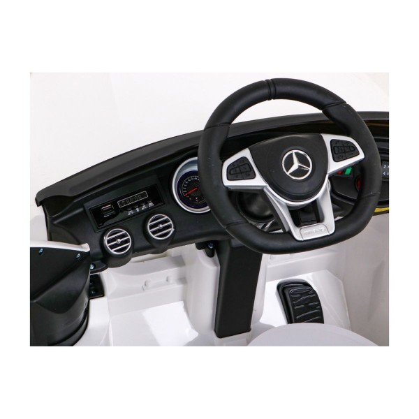 Автомобіль на акумулятор 4x4і Mercedes Benz GLC63S, білий