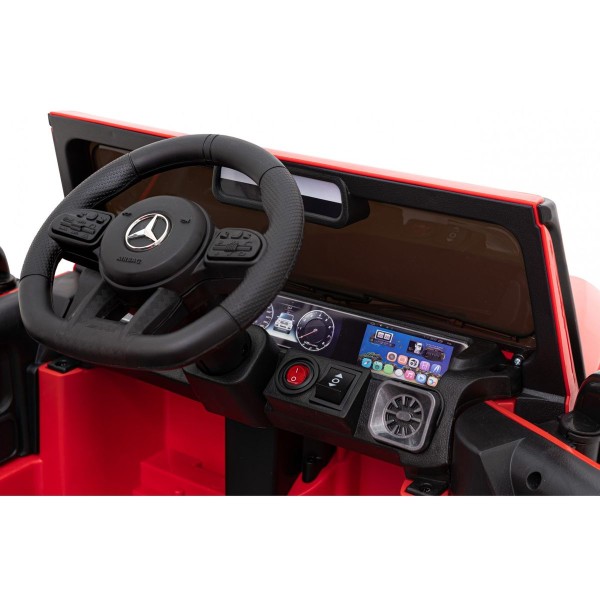 Джип на акумуляторі Mercedes AMG G63, червоний