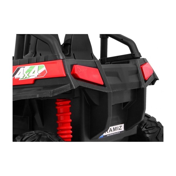 Двомісний баггі 4x4 на акумулятор Ramiz Grand Buggy Lift, червоний