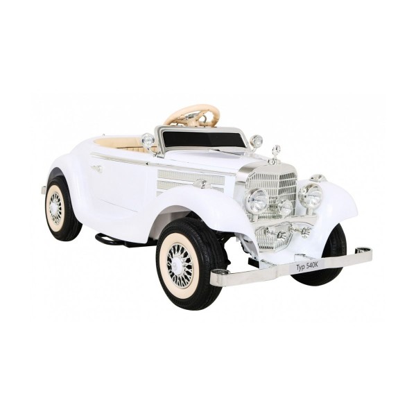 Автомобіль на акумуляторі Mercedes Benz Retro 540A, білий