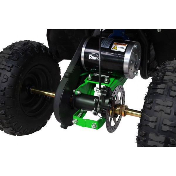 Квадроцикл 4x4 на акумулятор швидкісний 35км/год Quad Highper, синій