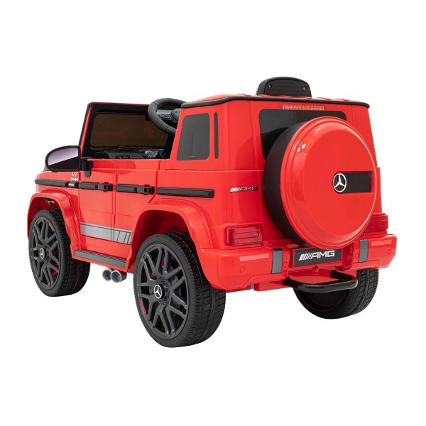 Джип на акумуляторі Mercedes AMG G63, червоний