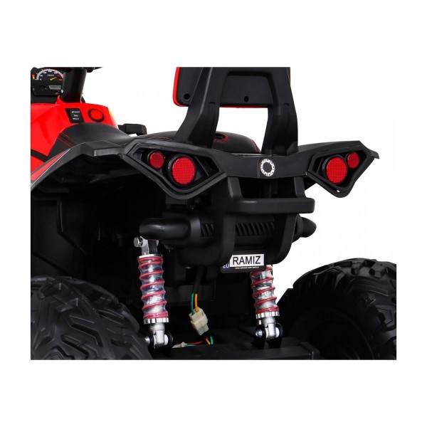 Квадроцикл на акумулятор Ramiz Quad ATV Power, червоний
