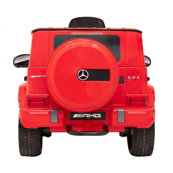 Джип на акумуляторі Mercedes AMG G63, червоний