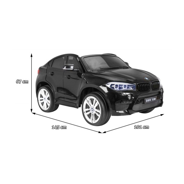 Автомобіль на акумуляторі BMW X6M XXL, чорний