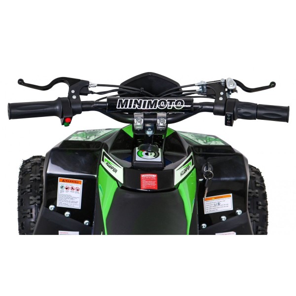 Квадроцикл 4x4 на акумулятор швидкісний 35км/год Quad Highper, синій