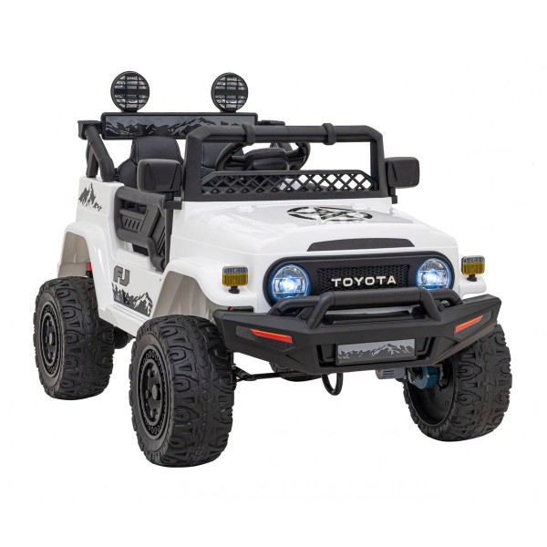 Джип на акумуляторі 4x4 Toyota FJ Cruiser, білий