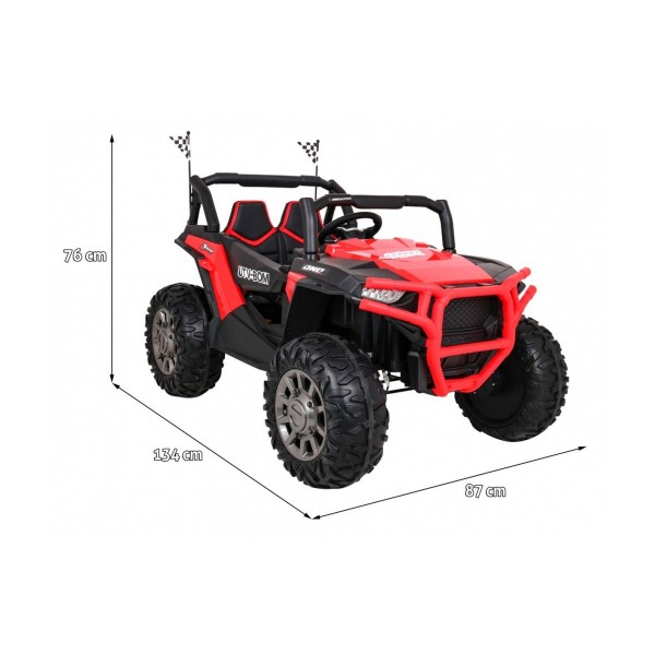 Баггі 4x4 на акумулятор Buggy Racer, червоний