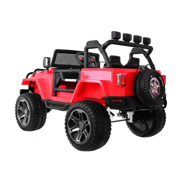 Джип на акумулятор 4x4 Ramiz Monste, червоний