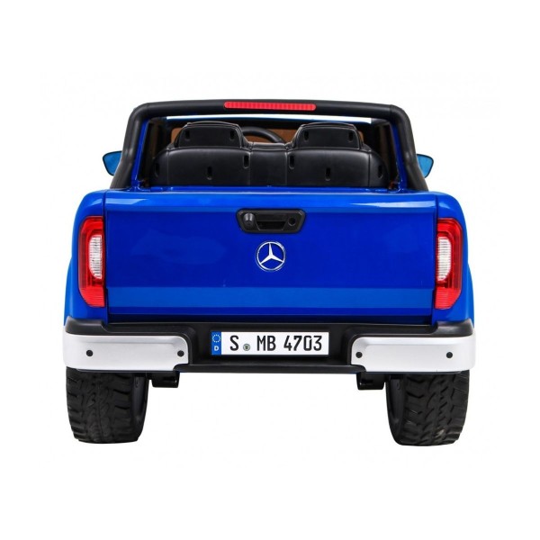 Джип на акумуляторі 4x4 Mercedes Benz X-Class, лакований, блакитний