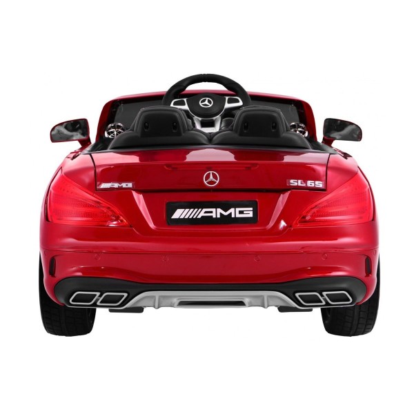 Автомобіль на акумуляторі Mercedes AMG SL65, лакований, червоний