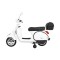 Дитячий скутер на акумуляторі Skuter Vespa, білий