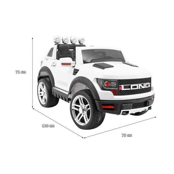 Джип на акумулятор Ramiz LONG, білий