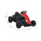 Автомобіль карт на акумулятор Ramiz Gokart FX1 Drift Master, червоний 