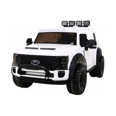 Джип на акумулятор Ford Super Duty, білий