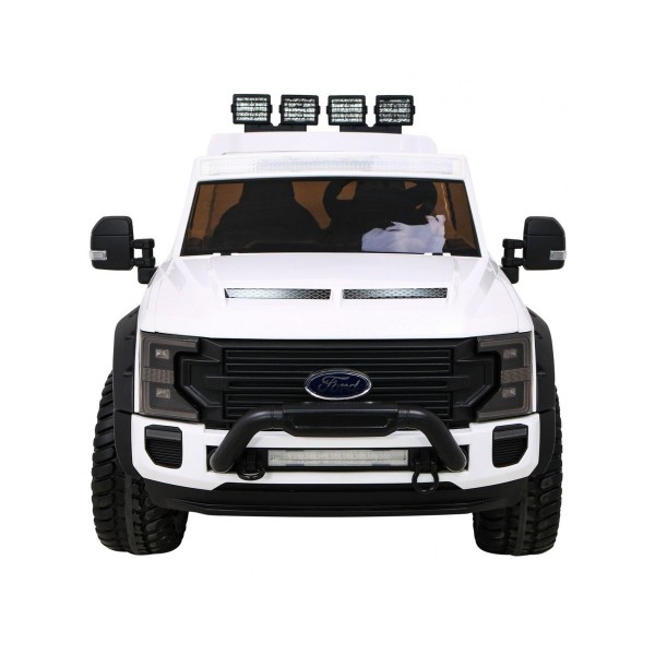 Джип на акумулятор Ford Super Duty, білий
