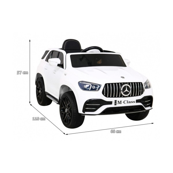 Автомобіль на акумуляторі Mercedes BENZ M-Class, білий