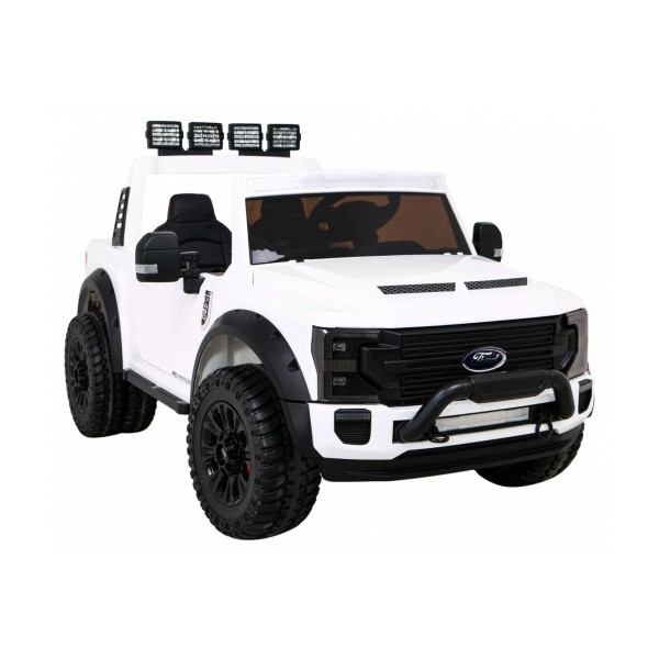 Джип на акумулятор Ford Super Duty, білий