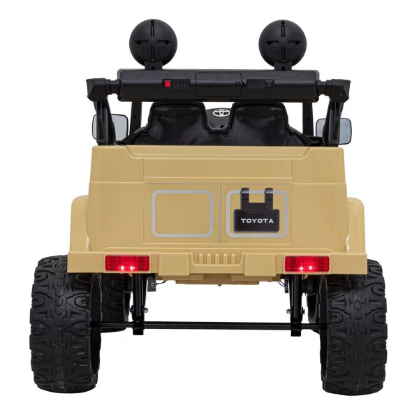Джип на акумуляторі 4x4 Toyota FJ Cruiser, бежевий