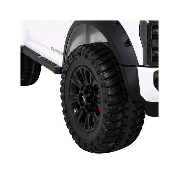 Джип на акумулятор Ford Super Duty, білий