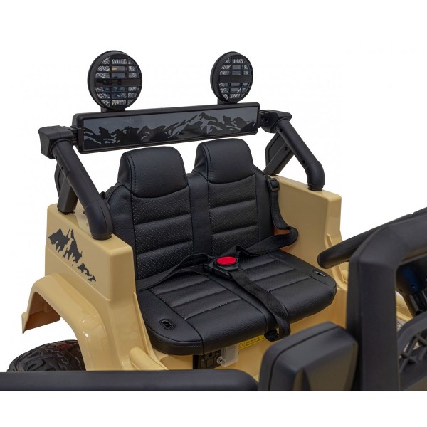 Джип на акумуляторі 4x4 Toyota FJ Cruiser, бежевий