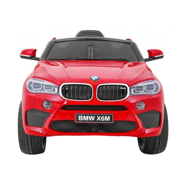 Автомобіль на акумуляторі BMW X6M, лакований, червоний