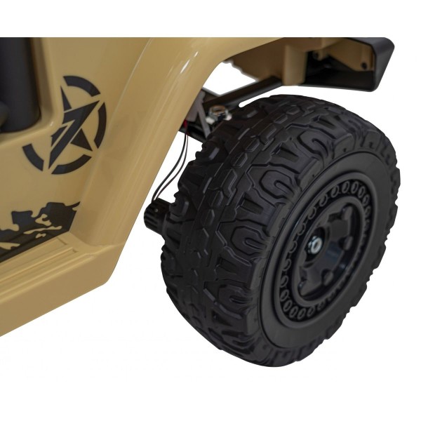 Джип на акумуляторі 4x4 Toyota FJ Cruiser, бежевий