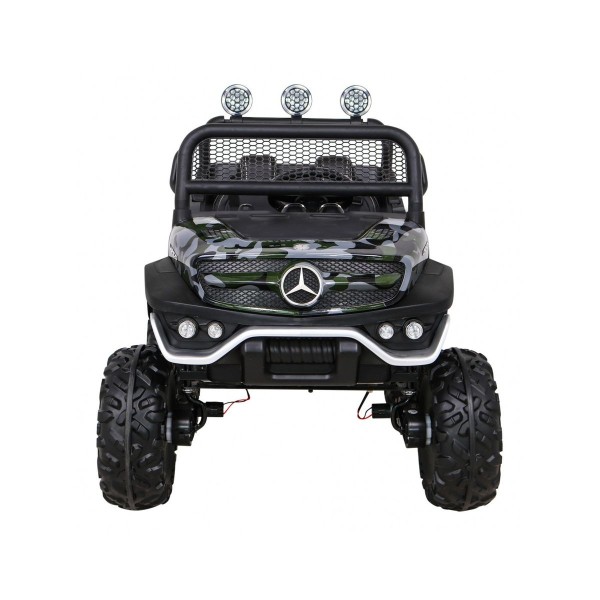 Джип на акумуляторі 4x4 Mercedes Benz Unimog, лакований Moro
