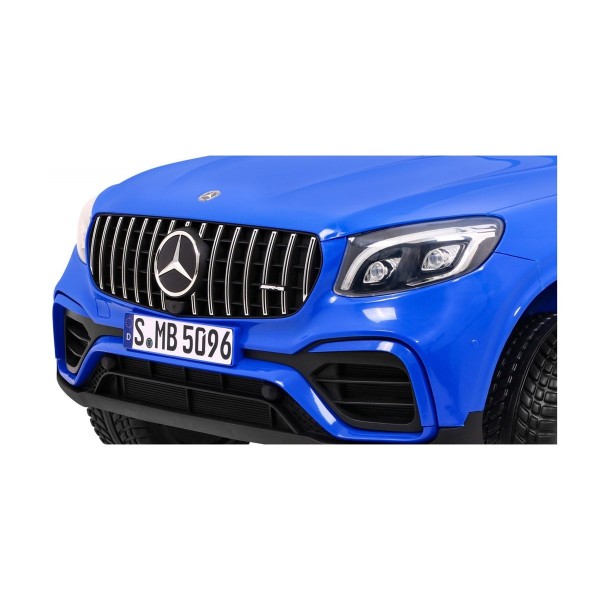 Джип на акумуляторі 4x4 Mercedes GLC 63S, блакитний