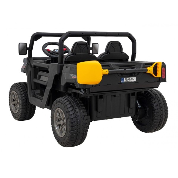 Джип на акумулятор 4x4 Ramiz Pick-Up Speed 900, чорний 