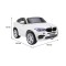 Автомобіль на акумуляторі BMW X6M XXL, білий