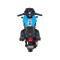 Мотоцикл на акумулятор Ramiz SkyBike, блакитний