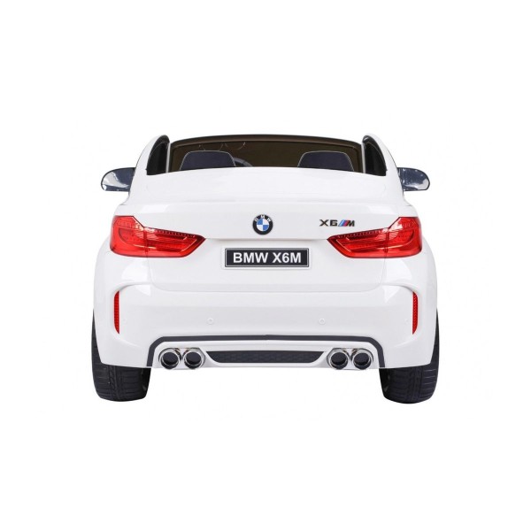 Автомобіль на акумуляторі BMW X6M XXL, білий