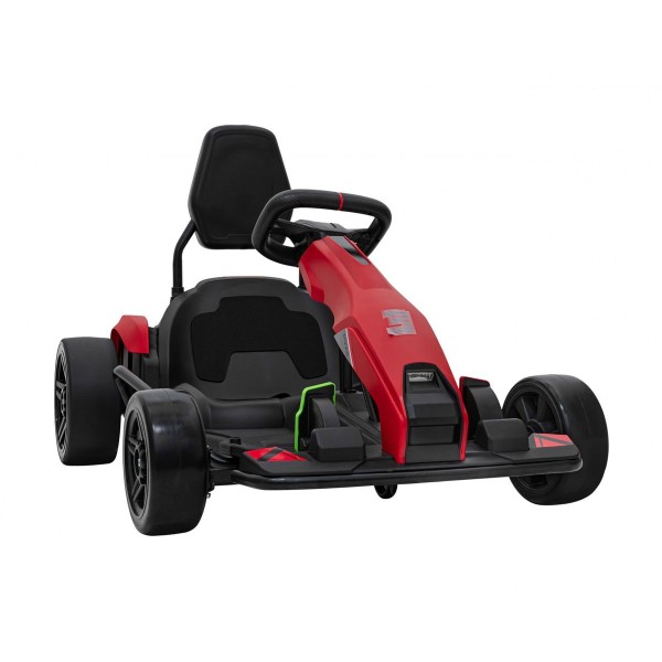 Автомобіль карт дрифтовий на акумулятор GoKart Fast 3 Drift, червоний
