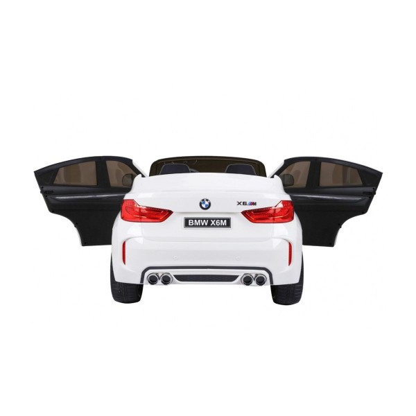 Автомобіль на акумуляторі BMW X6M XXL, білий