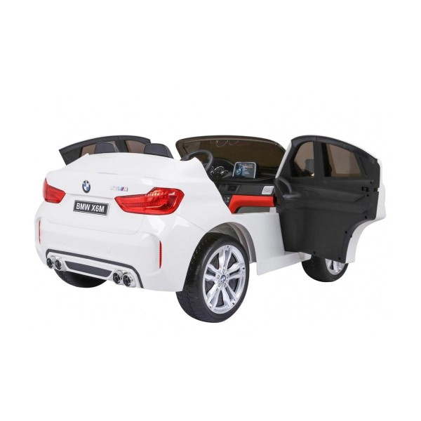 Автомобіль на акумуляторі BMW X6M XXL, білий