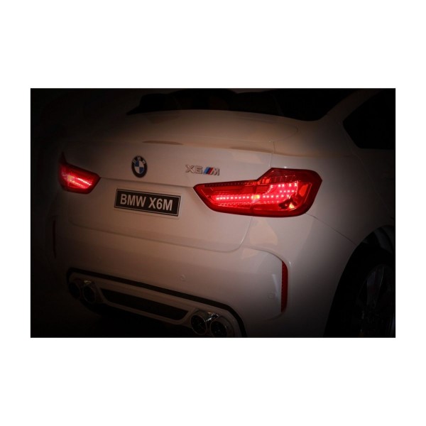 Автомобіль на акумуляторі BMW X6M XXL, білий